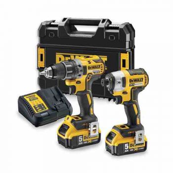 Dewalt 18V gereedschapset combi DCD791 + DCF887