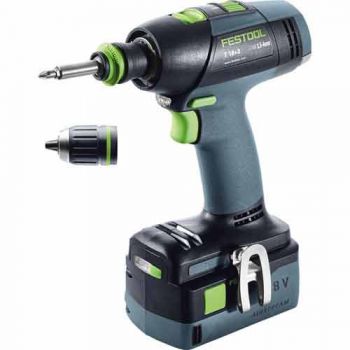 Festool 18V schroefboormachine T18+3 LI 5,2 Plus